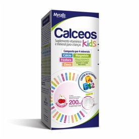 CALCEOS KIDS SOLUÇÃO ORAL 200ML