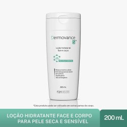 Loção Hidratante Face E Corpo Dermovance S 200ml