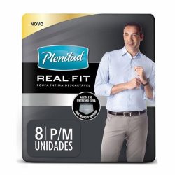 Roupa Íntima Plenitud Real Fit Masculina P/m