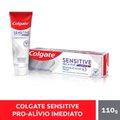 CREME DENTAL PARA DENTES SENSÍVEIS COLGATE SENSITIVE PRO-ALÍVIO REAL WHITE 110G