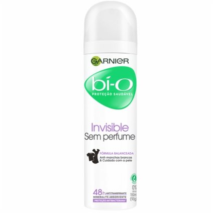 DESODORANTE BI-O FEM INVISIBLE SEM PERFUME AEROSSOL 150ML