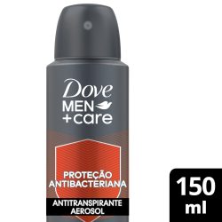 Desodorante Aerosol Dove Men Antibacteriano Cuida E Protege 150ml