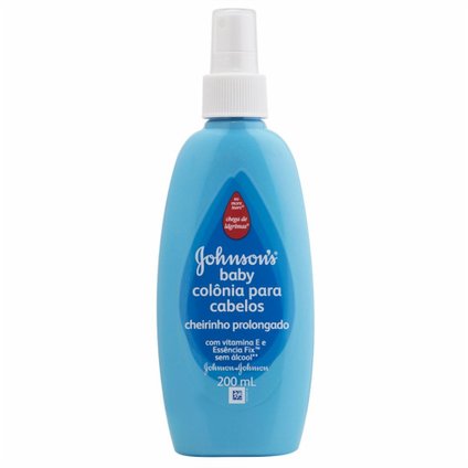 COLONIA PARA CAB JOHNSON'S BABY CHEIRINHO PROLONGADO 200ML