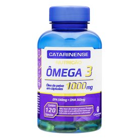 OMEGA 3 1000MG 120 CÁPSULAS CATARINENSE NUTRIÇÃO