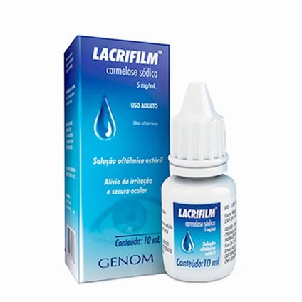 LACRIFILM 5MG/ML COLÍRIO 10ML