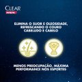 SHAMPOO ANTICASPA CLEAR MEN SPORTS LIMPEZA PROFUNDA 200ML