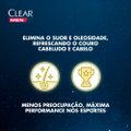SHAMPOO ANTICASPA CLEAR MEN SPORTS LIMPEZA PROFUNDA 400ML