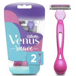 Aparelho De Depilação Descartável Gillette Venus Suave 2 Unidades