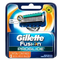 Lamina Barbear Gillette Fusion Proglide 2 Unidades