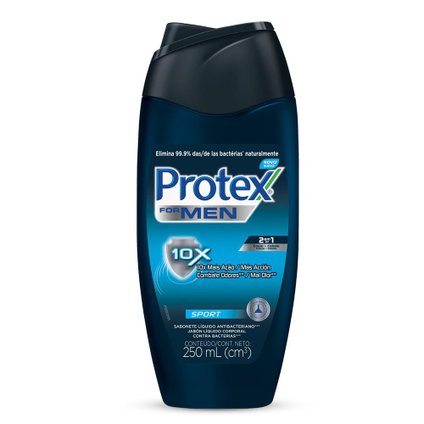SABONETE LÍQUIDO PROTEX MEN SPORT 250ML
