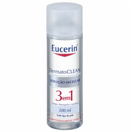 EUCERIN DERMATOCLEAN SOLUÇÃO MICELLAR 3X1 200ML