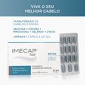 IMECAP HAIR VITAMINAS PARA CABELOS E UNHAS COM BIOTINA 60 CÁPSULAS