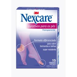 Curativo Nexcare Para Os Pés C/15