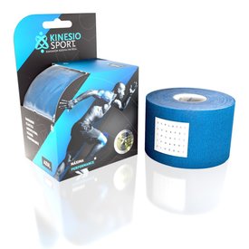 BANDAGEM ELÁSTICA KINESIO SPORT AZUL