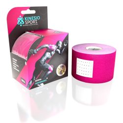Bandagem Elastica Kinesiosport Rosa
