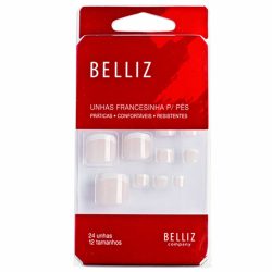 Unhas Belliz Francesinha P/ Pés