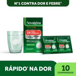 Novalgina 1g 10 Comprimidos Efervescente