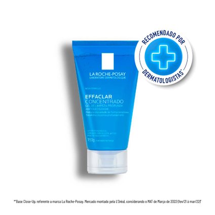 GEL DE LIMPEZA FACIAL LA ROCHE POSAY EFFACLAR CONCENTRADO 150G