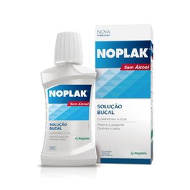 ENXAGUATÓRIO BUCAL NOPLAK SEM ÁLCOOL 250ML