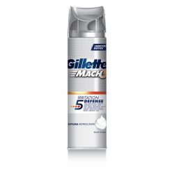 Espuma Barba Mach3 Irritation Defense 245g