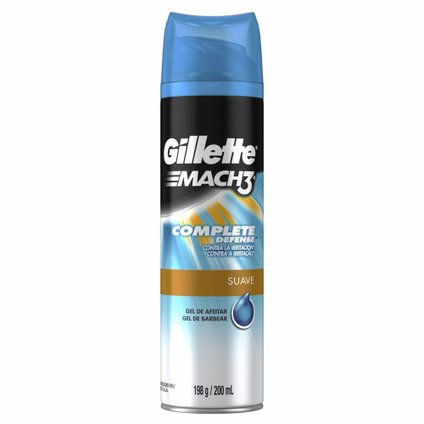 GEL DE BARBA GILLETTE MACH3 IRRITATION DEFENSE 198G