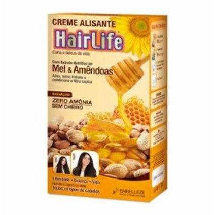 CREME PARA CABELO HAIRLIFE MEL E AMENDOAS 180G