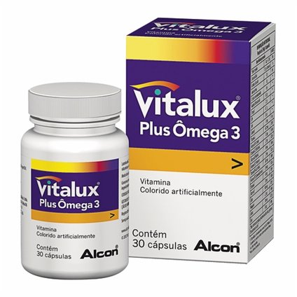 VITALUX PLUS OMEGA 3 30 CAPSULAS