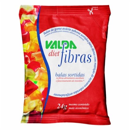 VALDA FIBRAS DIET SACHE 24 PASTILHAS