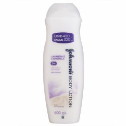 Loção Hidratante Johnson's Softlotion Lavanda E Camomila - Leve400ml Pague 320ml