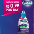 PÓ FIXADOR DE DENTADURA COREGA FORTE FIXAÇÃO SABOR MENTA 50G