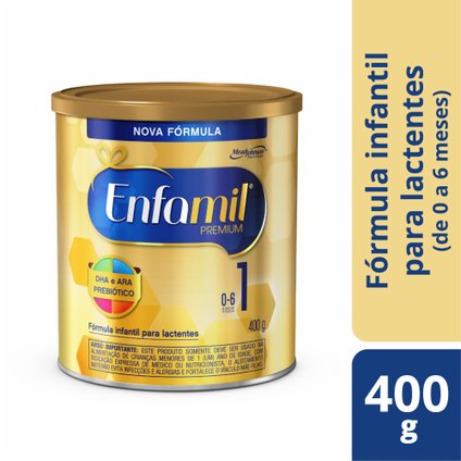 FÓRMULA INFANTIL ENFAMIL PREMIUM 1 LATA COM 400G