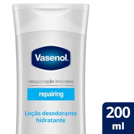 LOÇÃO DESODORANTE HIDRATANTE VASENOL RECUPERAÇÃO INTENSIVA REPARADORA 200ML