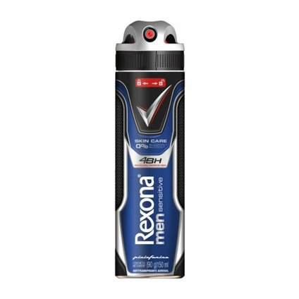 DESODORANTE REXONA MEN SENSITIVE AEROSSOL 90G