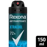 Desodorante Antitranspirante Aerosol Masculino Rexona Extracool 72 Horas 150ml