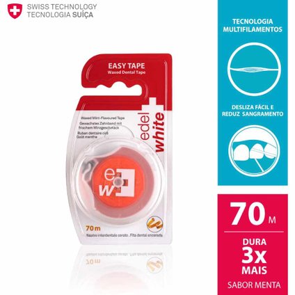 FITA DENTAL EDEL+WHITE ENCERADA