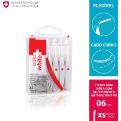 Escova Interdental Edel+white 0,42mm Com 6 Unidades