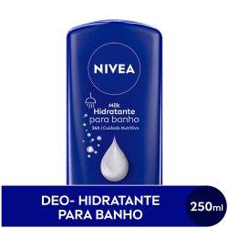 Hidratante Para Banho Nivea Milk 250ml