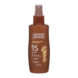 Protetor Solar Cenoura & Bronze Oleo Spray Fps15 110ml