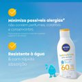 PROTETOR SOLAR NIVEA SUN KIDS & BABIES PELE SENSÍVEL FPS 60 125ML