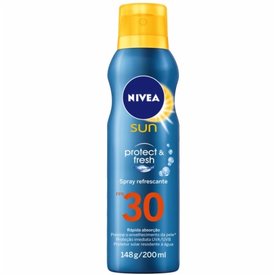 PROTETOR SOLAR SPRAY NIVEA SUN PROTECT FRESH FPS30 200ML