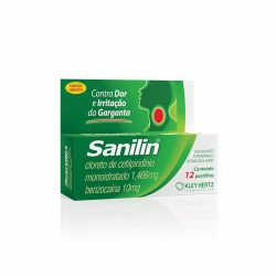 Sanilin 12 Pastilhas Menta