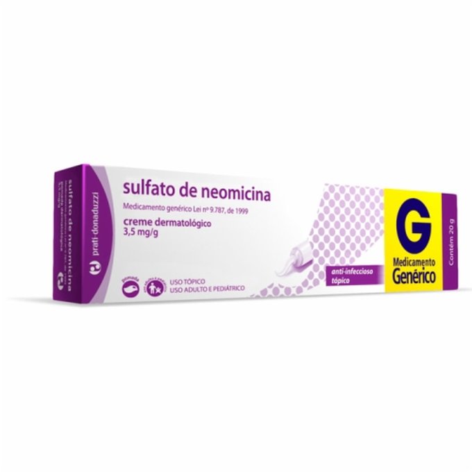 Sulfato Neomicina 20g Pratidonaduzzi Genérico - PanVel Farmácias