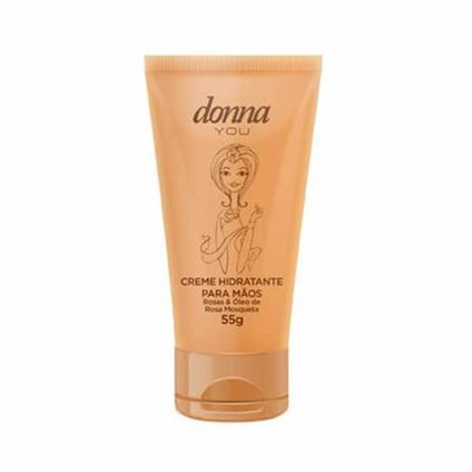 CREM  MÃOS DONNA YOU ROSAS  ÓLEO DE ROS MOSQUETA 55G