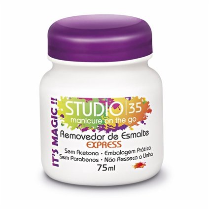 ESPONJA REMOVEDORA DE ESMALTE EXPRESS STUDIO 35