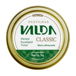 Pastilhas Valda Classic 50g