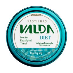 Pastilhas Valda Diet 50g