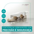 CORTA COMPRIMIDO PILBOX CUTTER CINZA