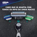APARELHO BARBEAR GILLETTE MACH3 TURBO