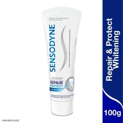 Creme Dental Sensodyne Repair Protect Whitening Reparação Mais Forte Para Os Dentes Sensíveis 100g