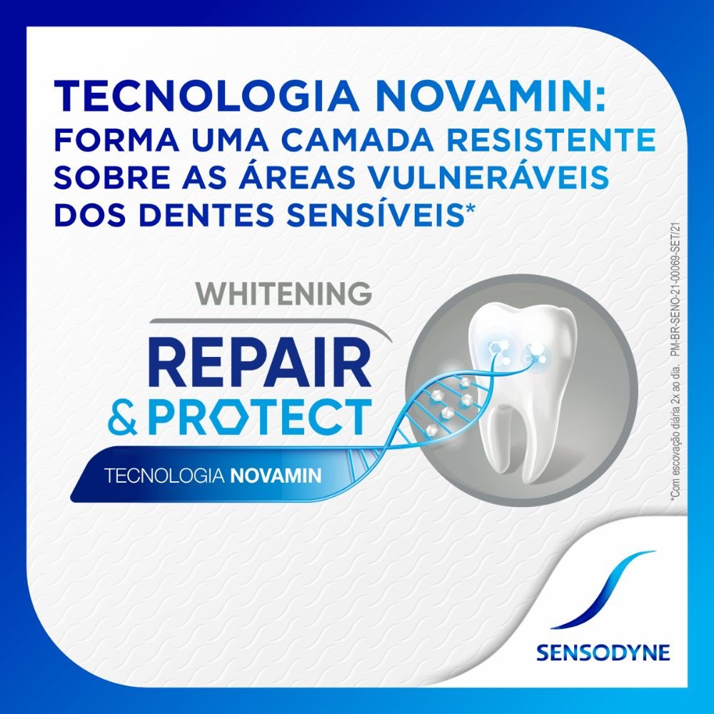 CREME DENTAL SENSODYNE REPAIR & PROTECT WHITENING100G